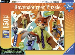 Puzzle de Nicky Judy de 150 piezas de Ravensburger - Los mejores puzzles de Disney - Puzzle de Zootr贸polis