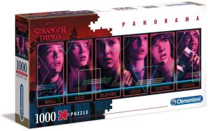 Puzzle de Panorama de Stranger Things de 1000 piezas de Clementoni - Los mejores puzzles de series de televisión - Puzzle de Stranger Things