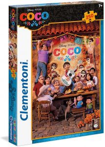 Puzzle de Póster de la película Coco de 250 piezas de Clementoni - Los mejores puzzles de Disney Pixar - Puzzle de Coco de Disney Pixar