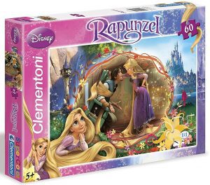 Puzzle de Rapunzel de 60 piezas de Clementoni - Los mejores puzzles de Disney - Puzzle de Rapunzel de Enredados - Tagled
