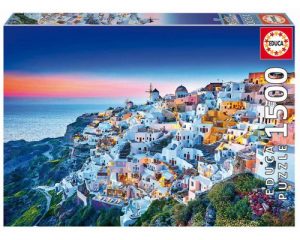 Puzzle de Santorini de 1500 piezas de Educa Los mejores puzzles de Santorini