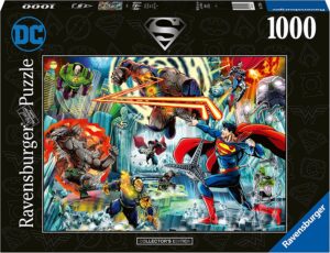 Puzzle De Superman Y Sus Villanos