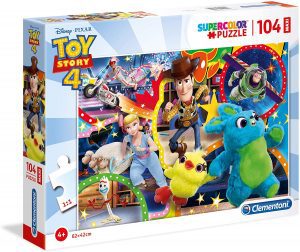 Puzzle de Toy Story 4 de 104 piezas de Clementoni 2 - Los mejores puzzles de Disney Pixar - Puzzle de Toy Story de Disney Pixar