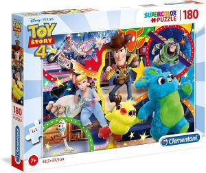 Puzzle de Toy Story 4 de 180 piezas de Clementoni - Los mejores puzzles de Disney Pixar - Puzzle de Toy Story de Disney Pixar