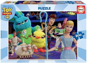 Puzzle de Toy Story 4 de 200 piezas de Educa - Los mejores puzzles de Disney Pixar - Puzzle de Toy Story de Disney Pixar
