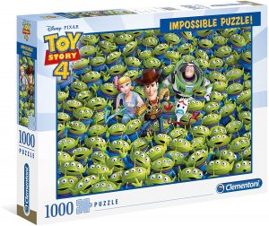 Puzzle de Toy Story 4 de aliens de 1000 piezas de Clementoni - Los mejores puzzles de Disney Pixar - Puzzle de Toy Story de Disney Pixar