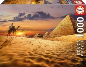 Puzzle De Camello En El Desierto De 1000 Piezas De Los Desiertos