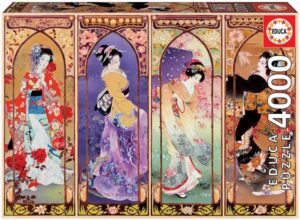 Puzzle De Collage Geisha De 4000 Piezas