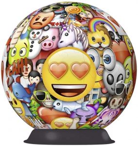 Puzzle de emoticonos de 72 piezas en 3D - Los mejores puzzles de emoticonos - Puzzles de emojis