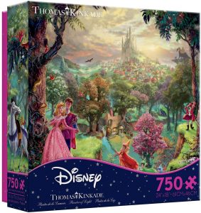 Puzzle de la Bella Durmiente de 750 piezas de Ceaco - Los mejores puzzles de Disney - Puzzle de la Bella Durmiente - The Sleeping Beauty