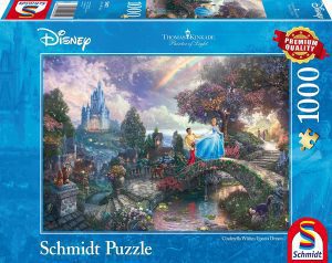 Puzzle de la Cenicienta de 1000 piezas de Schmidt - Los mejores puzzles de Disney - Puzzle de la Cenicienta - Cinderella