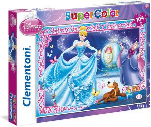 Puzzle de la Cenicienta de 104 piezas de Clementoni - Los mejores puzzles de Disney - Puzzle de la Cenicienta - Cinderella
