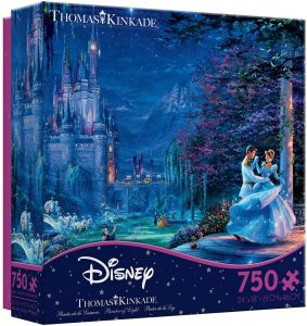 Puzzle de la Cenicienta de 750 piezas de Ceaco - Los mejores puzzles de Disney - Puzzle de la Cenicienta - Cinderella