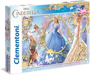 Puzzle de la Cinderella Live Action de 250 piezas de Clementoni - Los mejores puzzles de Disney - Puzzle de la Cenicienta - Cinderella