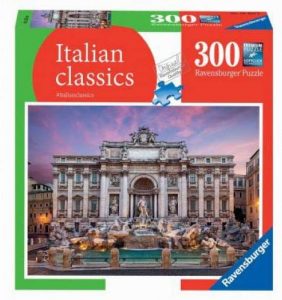 Puzzle de la Fontana di Trevi de 300 piezas de Ravensburger - Los mejores puzzles de monumentos del mundo - Puzzle de la Fontana de Trevi