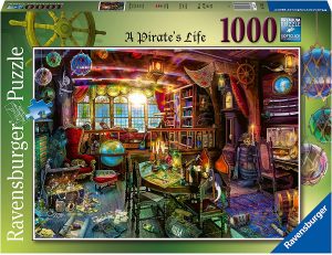 Puzzle de la vida pirata de 1000 piezas de Ravensburger - Los mejores puzzles de piratas