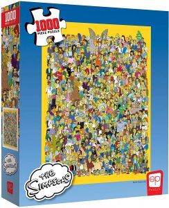 Puzzle de los Simpsons de 1000 piezas de OP - Los mejores puzzles de los Simpsons
