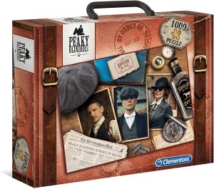 Puzzle de maletín de Peaky Blinders de 1000 piezas de Clementoni - Los mejores puzzles de series de televisión - Puzzle de Peaky Blinders