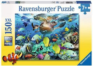 Puzzle de mundo submarino de 150 piezas