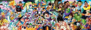 Puzzle de panorama de Dragon Ball Z de 950 piezas de Ensky - Los mejores puzzles de series de televisión de anime - Puzzle de personajes de Dragon Ball Z
