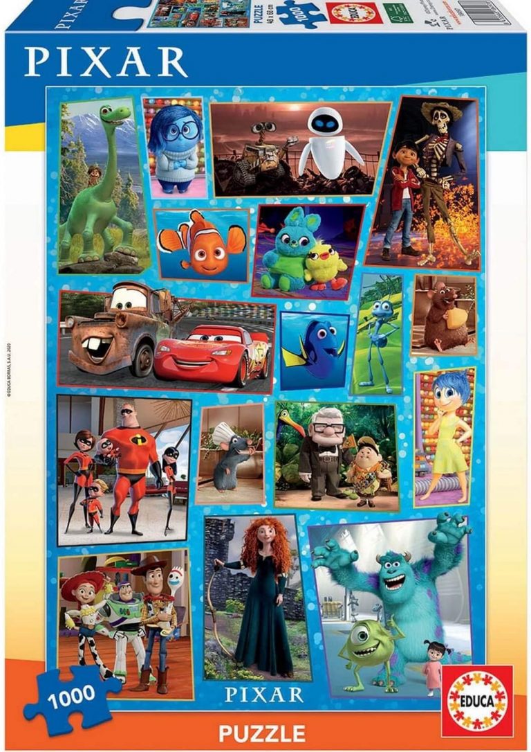 Los mejores puzzles de películas de Disney Pixar