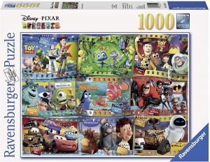 Puzzle de películas de Disney Pixar de 1000 piezas de Ravensburger - Los mejores puzzles de Disney Pixar - Puzzle de películas de Disney Pixar