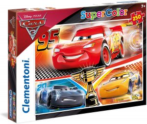 Puzzle de personajes de Cars de 250 piezas de Clementoni - Los mejores puzzles de Disney Pixar - Puzzle de Cars de Disney Pixar