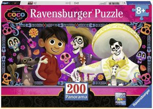 Puzzle de personajes de Coco de 200 piezas de Ravensburger - Los mejores puzzles de Disney Pixar - Puzzle de Coco de Disney Pixar