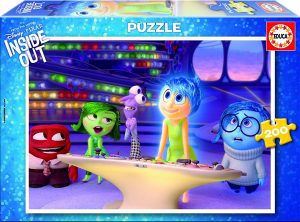 Puzzle de personajes de Inside Out de 200 piezas de Educa - Los mejores puzzles de Disney Pixar - Puzzle de Inside Out - Del Reves de Disney Pixar