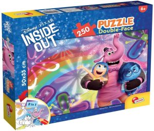 Puzzle de personajes de Inside Out de 250 piezas de Lisciani - Los mejores puzzles de Disney Pixar - Puzzle de Inside Out - Del Reves de Disney Pixar