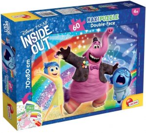 Puzzle de personajes de Inside Out de 60 piezas de Lisciani - Los mejores puzzles de Disney Pixar - Puzzle de Inside Out - Del Reves de Disney Pixar