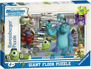 Puzzle de personajes de Monstruos University de 60 piezas de Ravensburger - Los mejores puzzles de Disney Pixar - Puzzle de Monstruos S.A. de Disney Pixar