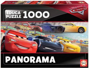 Puzzle de personajes de películas de Cars de 1000 piezas de Educa - Los mejores puzzles de Disney Pixar - Puzzle de Cars de Disney Pixar