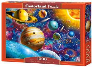 Puzzle de sistema solar de Castorland de 1000 piezas - Los mejores puzzles de sistema solar