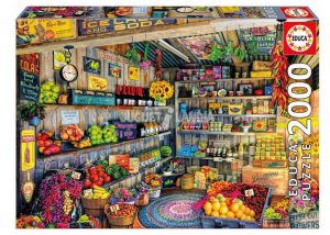 Puzzle de tienda de comestibles de 2000 piezas de Educa - Los mejores puzzles de comida
