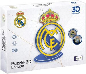 Puzzle Del Escudo Del Real Madrid En 3d De Eleven Force