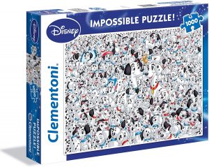 Los mejores puzzles Impossible - Puzzles Imposibles - Puzzle de los 101 dálmatas Impossible de Clementoni de 1000 piezas