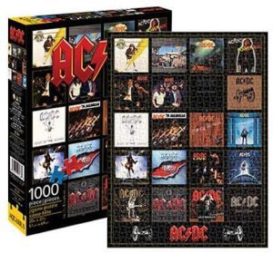 Los mejores puzzles de ACDC - Puzzle de discografía de ACDC de 1000 piezas de Aquarius