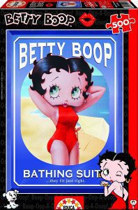 Los mejores puzzles de Betty Boop - Puzzle de Betty Boop traje de baño de 500 piezas de Educa