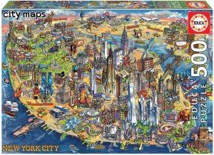 Los mejores puzzles de Central park en Nueva York - Puzzle de Central Park de 500 piezas de Educa