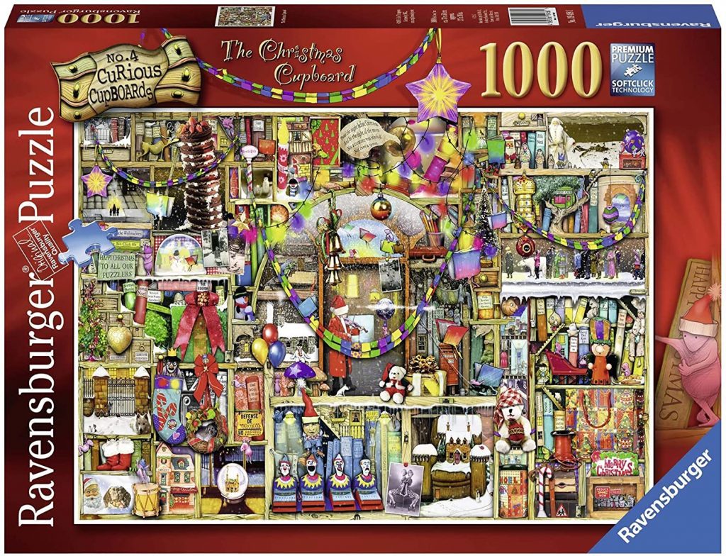 Puzzle FX Schmid 1000 Pezzi "La Scatola Rossa" Di Colin Thompson - 2020 - Ottime Condizioni
