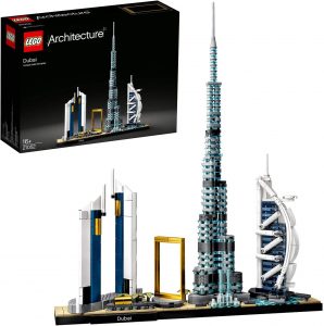 Los mejores puzzles de Dubai - Puzzle de ciudades del mundo - Puzzle de ciudad de Dubai en 3D de LEGO