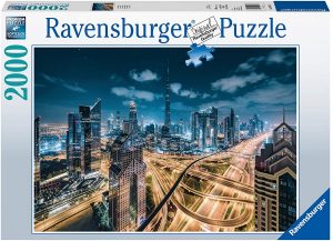 Los mejores puzzles de Dubai - Puzzle de ciudades del mundo - Puzzle de vistas de Dubai de 2000 piezas de Ravensburger