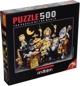 Los mejores puzzles de Jazz - Puzzle de Banda de Jazz de 500 piezas de Anatolian - Puzzles de Música
