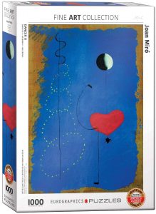 Los mejores puzzles de Joan Miró - Puzzle de Bailarina 2 de Joan Miró de 1000 piezas de Eurographics