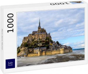 Los mejores puzzles de Monte Saint-Michel - Puzzle de Monte San Miguel - Puzzle de Le Mont Saint-Michel de Normandia en Francia de 1000 piezas de Lais