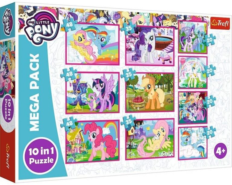 TREFL Puzzle My Little Pony 4v1 (35,48,54,70 Dílků