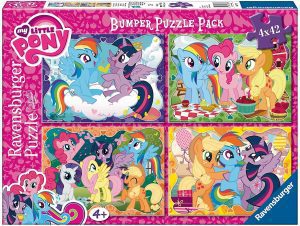 Los mejores puzzles de My Little Pony - Mi Pequeño Pony - Puzzle de personajes de My Little Pony de 4x42 piezas de Ravensburger
