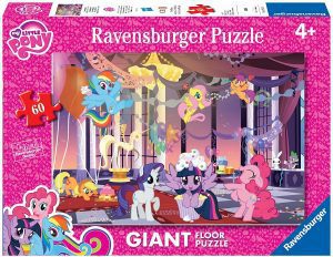 Los mejores puzzles de My Little Pony - Mi Pequeño Pony - Puzzle de suelo de My Little Pony de 60 piezas de Ravensburger