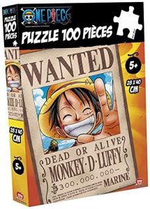 Los mejores puzzles de One Piece - Puzzle de Monkey D Luffy de One Piece de 100 piezas
